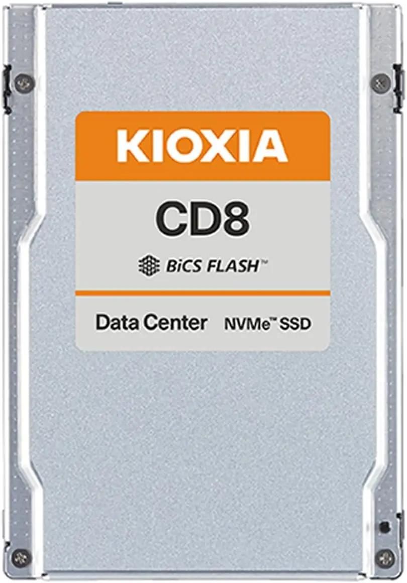 SSD накопитель Toshiba Kioxia CD8-R 15.36ТБ, 2.5", PCIe 4.0 x4,  NVMe,  PCIe [kcd8xrug15t3]